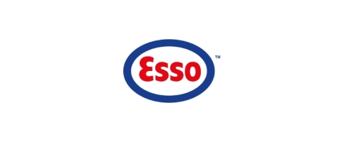 Esso-Logo: Energie und Mobilität für Ihre Reise.