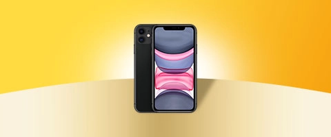 Smartphone mit modernem Design vor strahlendem Hintergrund, ideal für Technikliebhaber.