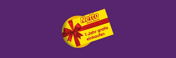 Netto-Gutschein: 1 Jahr gratis einkaufen, exklusives Angebot.