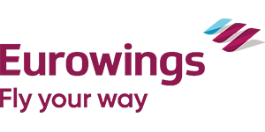 Eurowings-Logo: Entdecken Sie flexible Flugreisen mit Eurowings.