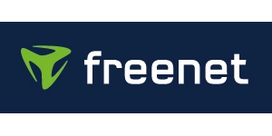 Freenet-Logo: Modernes Design, innovative Telekommunikationslösungen.
