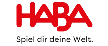 HABA Logo: Entdecke kreative Spielwelten für Kinder.