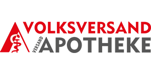 Volksversand Apotheke Logo: Vertrauenswürdige Online-Apotheke für Ihre Gesundheit.