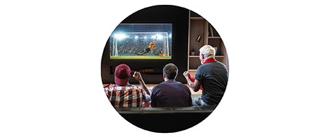 EM 2024 auf OLED-Fernseher anschauen