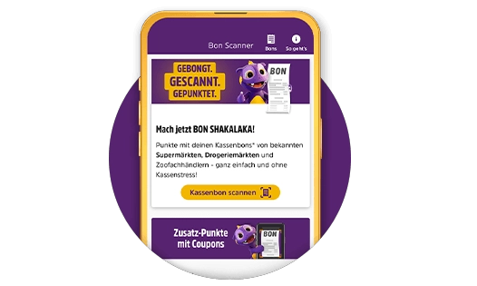 Kassenzettel scannen und Punkte sammeln mit Bon Scanner App. Jetzt entdecken!