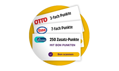Exklusive Bonuspunkte: Verdienen Sie mehr mit OTTO, Esso und Dr. Beckmann!