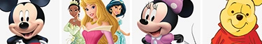 Disney-Charaktere: Magische Helden und Prinzessinnen für unvergessliche Abenteuer.