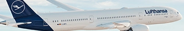 Lufthansa Flugzeug am Himmel: Modernes Reisen mit Komfort und Stil erleben.