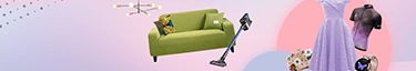 Vielfältige Lifestyle-Produkte: Sofa, Kleid, Technik &amp; mehr für Ihr Zuhause.