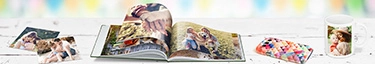 Fotobuch und personalisierte Geschenke: Kreative Erinnerungen stilvoll präsentieren.