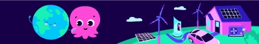Nachhaltige Zukunft: Solarenergie, Windkraft und E-Mobilität für ein grünes Zuhause.