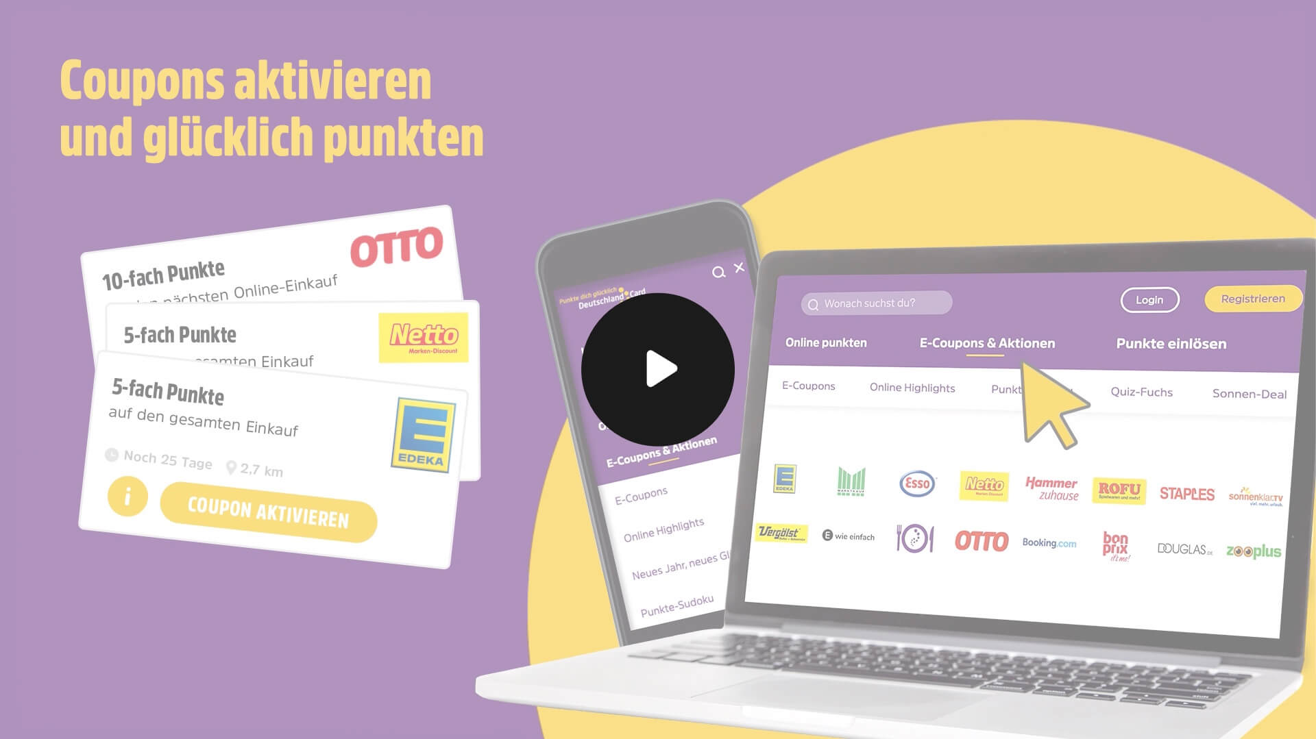 E Coupons Jetzt Aktivieren Lospunkten Deutschlandcard